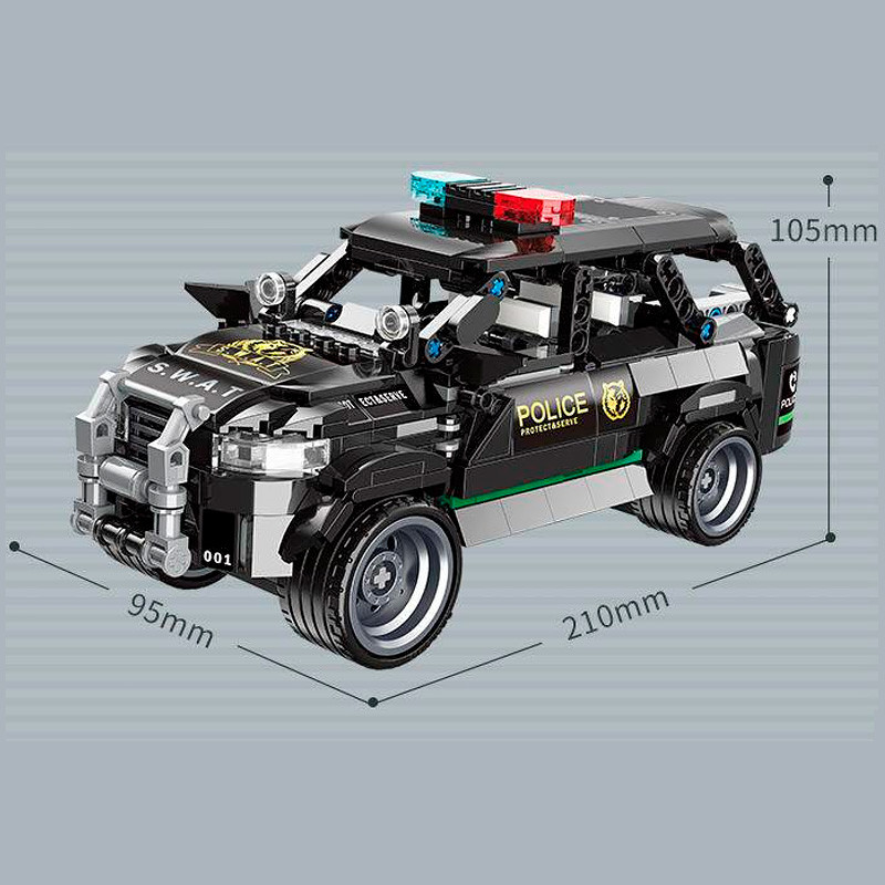 Конструктор QMAN SWAT Полицейский внедорожник