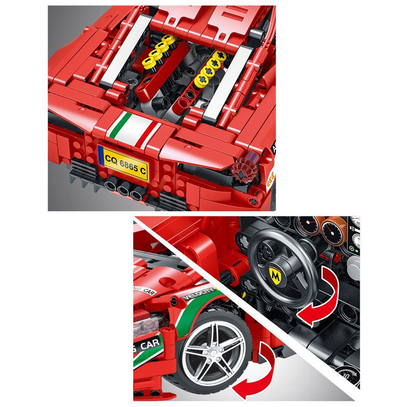 Конструктор MORK Спорткар Ferrari 458 Italia