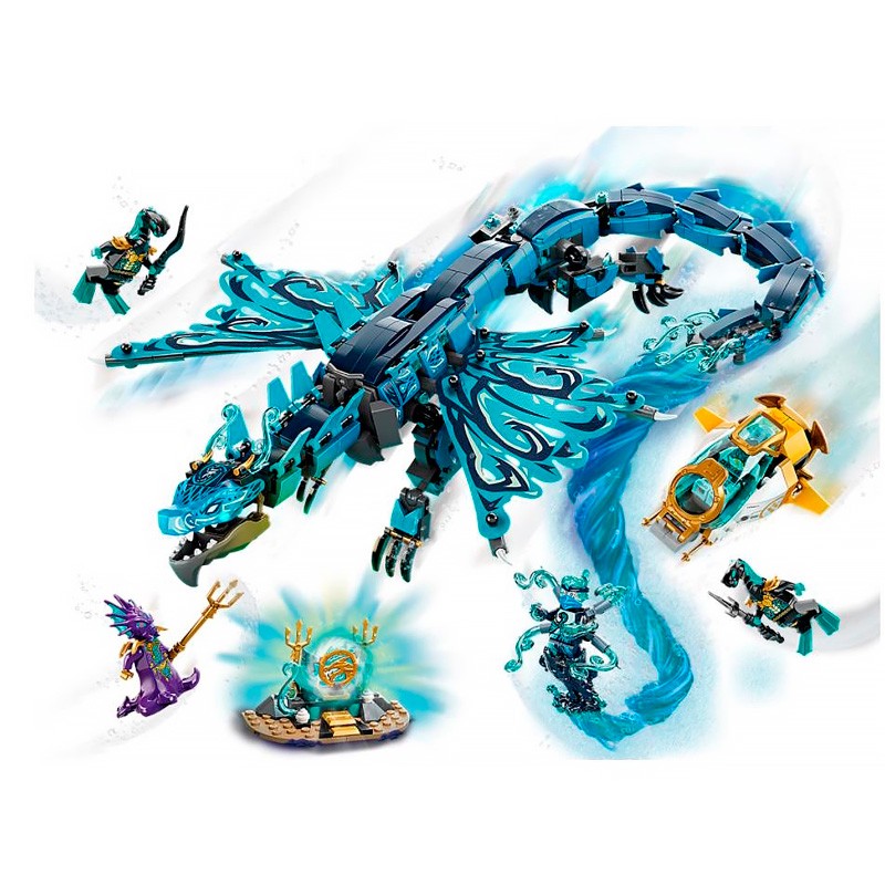 Конструктор аналог Lego Ninjago 71754 Водный дракон