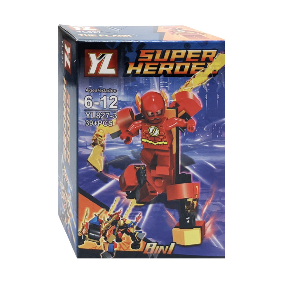 Минифигурки YL Супергерои 8 шт
