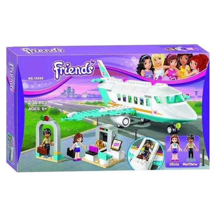 Конструктор BELA аналог Lego Friends 41100 Частный самолёт