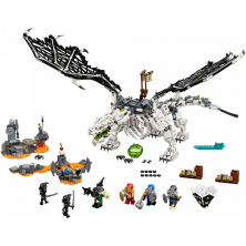Конструктор аналог Lego Ninjago 71721 Дракон чародея-скелета