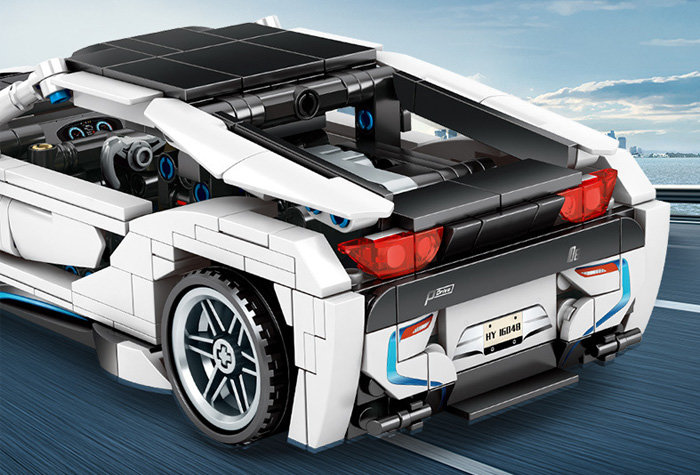 Конструктор Sembo Block Спорткар BMW i8