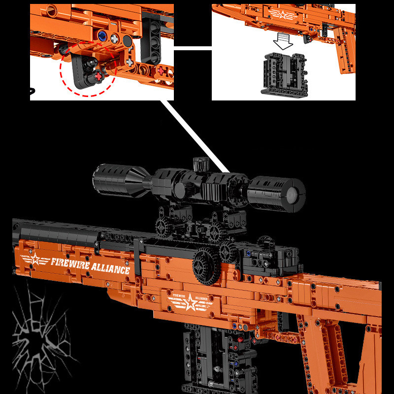 Конструктор MORK Снайперская винтовка AWM