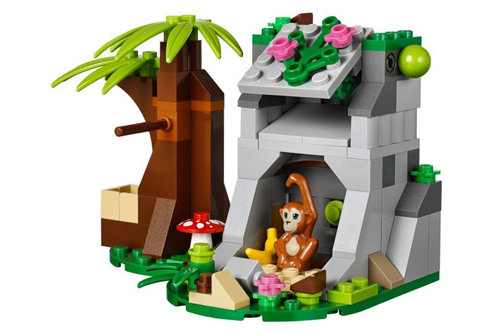 Конструктор LEGO Friends Джунгли: Мотоцикл скорой помощи
