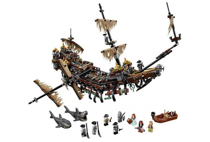 Конструктор аналог Lego Pirates of The Caribbean 71042 Безмолвная Мэри