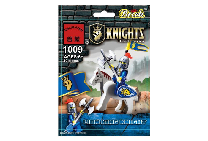 Конструктор Enlighten Brick Рыцарь короля Льва