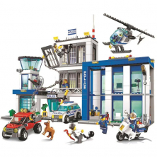 Конструктор аналог Lego City 60047 Полицейский участок