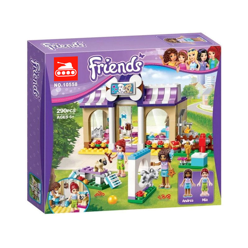 Конструктор аналог Lego Friends 41124 Детский сад для щенков