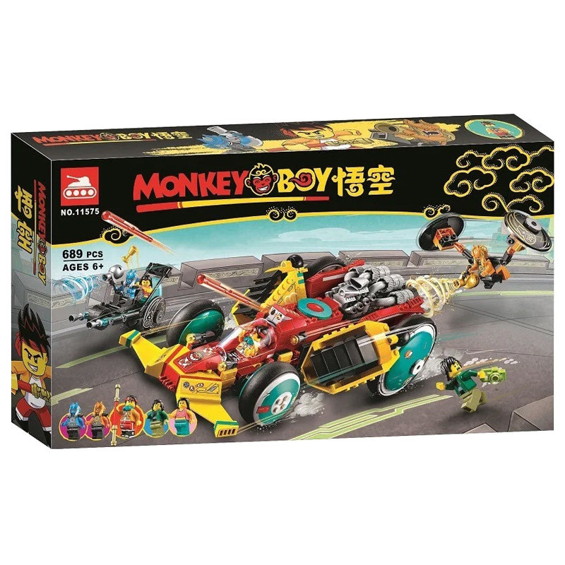Конструктор LARI аналог Lego Monkie Kid 80015 Реактивный родстер Манки Кида