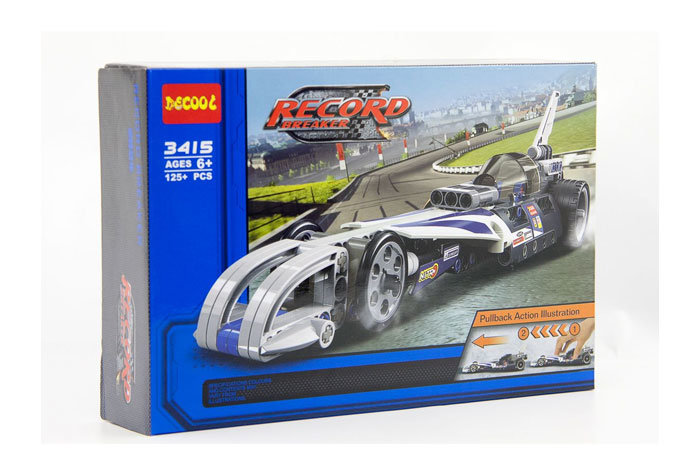 Конструктор Decool аналог LEGO 42033 Рекордсмен