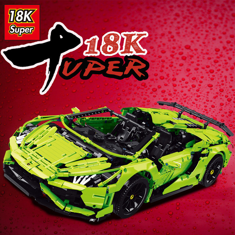 Конструктор Super 18K Спорткар Lamborghini Huracan EVO RWD