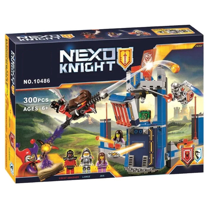 Конструктор BELA аналог Lego Nexo Knights 70324 Библиотека Мерлока 2.0
