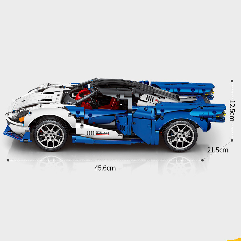 Конструктор Sembo Block Суперкар Hell Cat