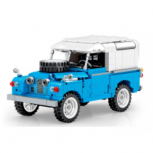 Конструктор Sembo Block Пекинский автомузей: Внедорожник Land Rover Defender IIA