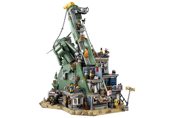 Конструктор Lion King (Lepin) аналог Lego Movie 70840 Добро пожаловать в Апокалипс-град!