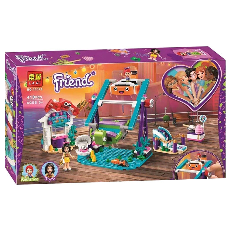 Конструктор LARI аналог Lego Friends 41337 Подводная карусель