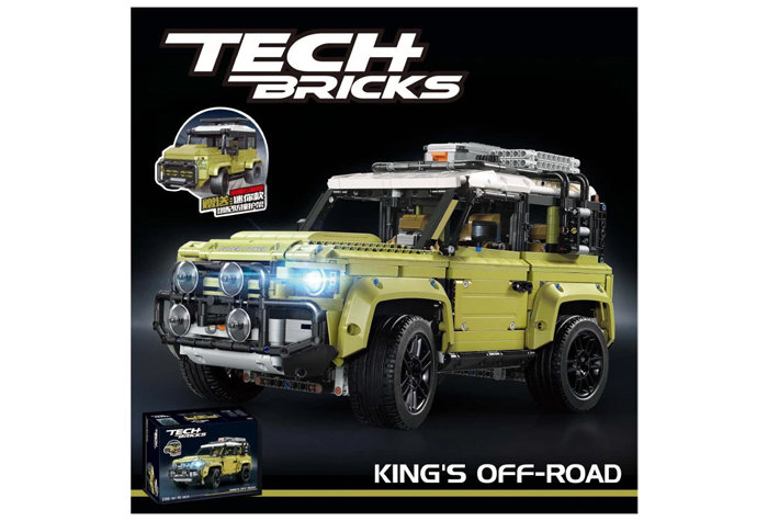 Конструктор JiSi Bricks (Decool) аналог Lego Technic 42110 Land Rover Defender