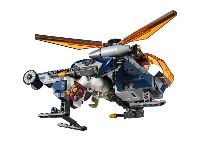 Конструктор LARI аналог Lego Marvel 76144 Мстители: Спасение Халка на вертолёте