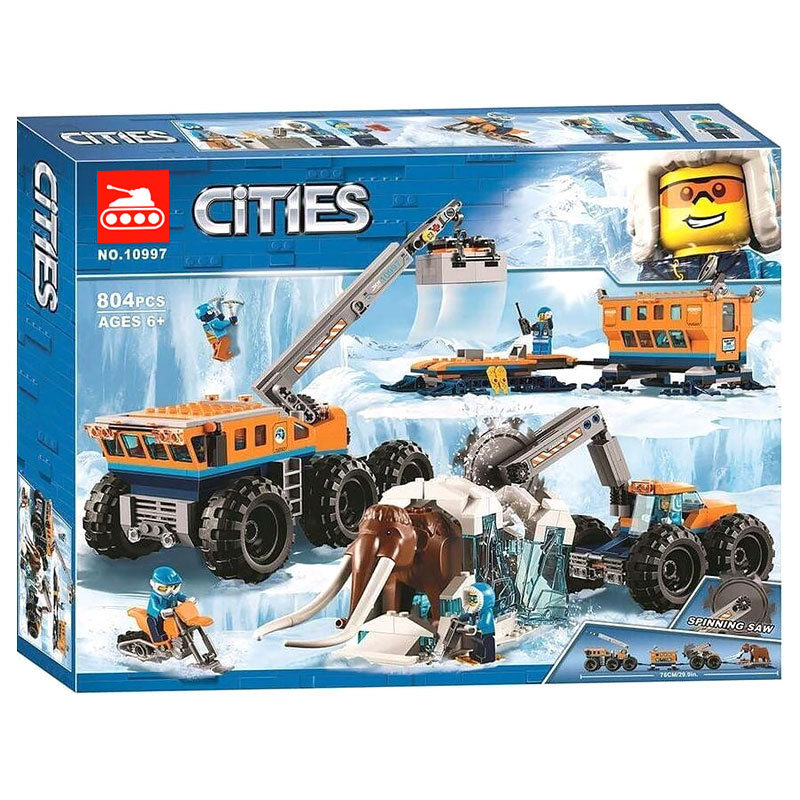 Конструктор аналог Lego City 60195 Передвижная арктическая база