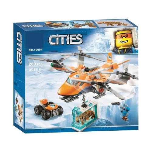 Конструктор Bela аналог Lego City 60193 Арктический вертолёт