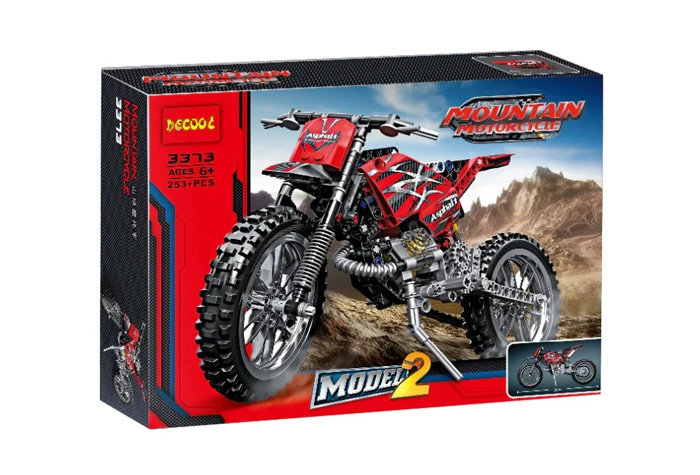 Конструктор Decool аналог LEGO 42007 Кроссовый мотоцикл
