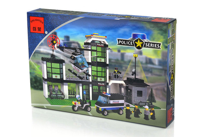Конструктор Enlighten Brick Полицейский участок