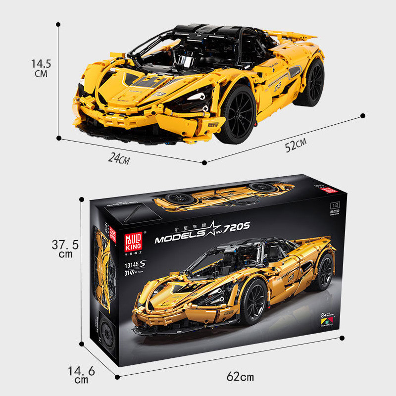 Конструктор Mould King Спорткар McLaren 720S