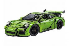 Конструктор Decool аналог LEGO 42056 Porsche 911 GT3 RS (зелёный)
