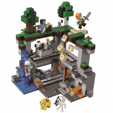 Конструктор аналог Lego Minecraft 21169 Первое приключение