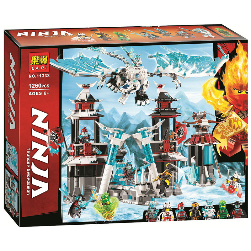 Конструктор LARI аналог Lego Ninjago 70678 Замок проклятого императора