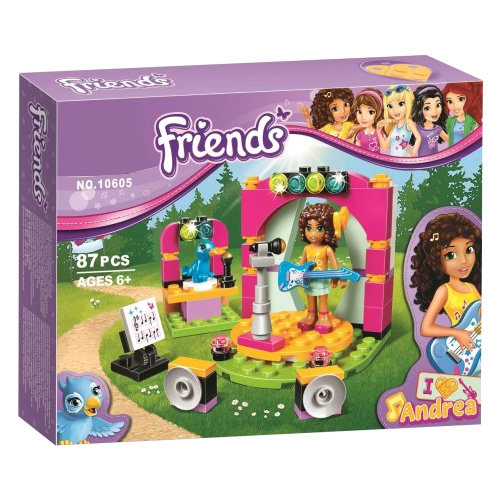 Конструктор BELA аналог Lego Friends 41309 Музыкальный дуэт Андреа