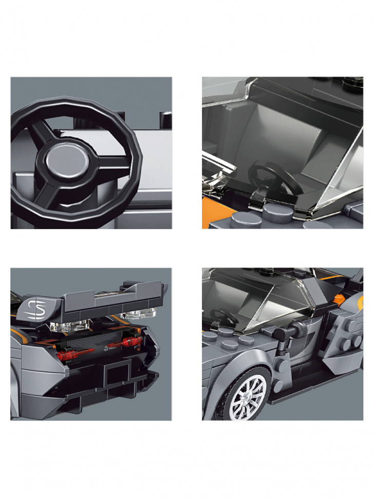 Конструктор Mould King Спорткар McLaren Senna