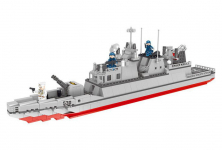 Конструктор ZheGao Боевой корабль
