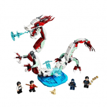 Конструктор аналог Lego Super Heroes 76177 Битва в древней деревне