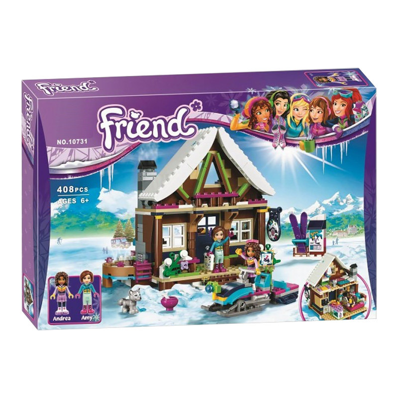 Конструктор BELA аналог Lego Friends 41323 Горнолыжный курорт