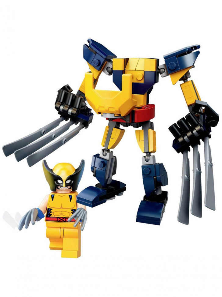 Конструктор аналог Lego Super Heroes 76202 Росомаха: робот