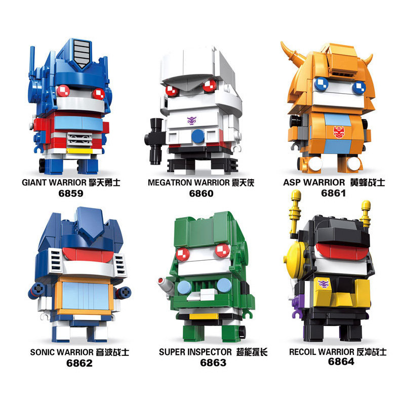 Конструктор JiSi Bricks (Decool) Персонаж Cute Doll - Sonic Warrior