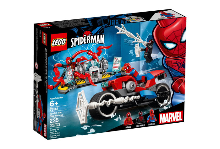 Конструктор LEGO Spider-man Спасательная операция на мотоциклах