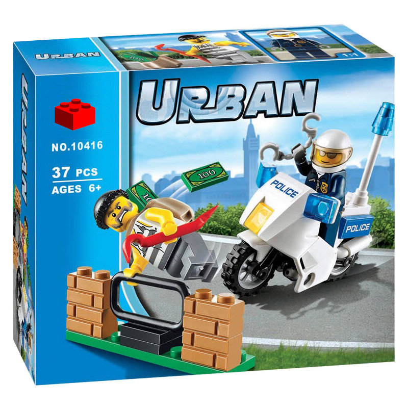 Конструктор BELA аналог Lego City 60041 Погоня за воришкой