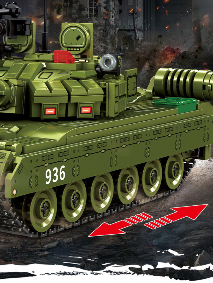 Конструктор Sembo Block Основной боевой танк Т-80