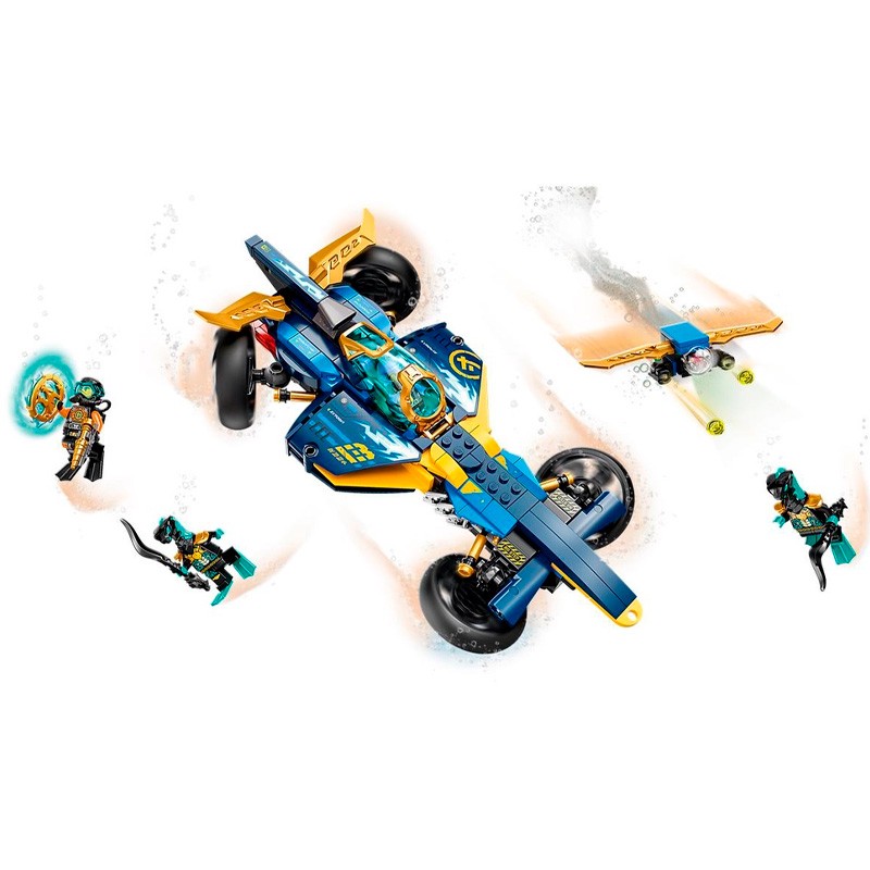 Конструктор аналог Lego Ninjago 71752 Спидер-амфибия