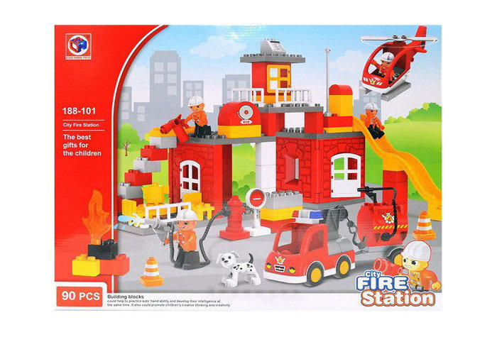 Конструктор Kids Home Toys Пожарная станция