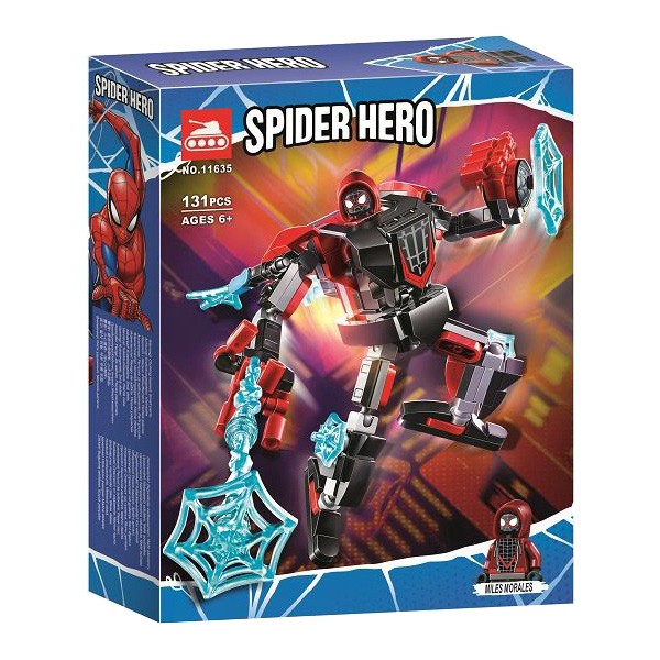 Конструктор аналог Lego Super Heroes 76171 Майлс Моралес: Робот