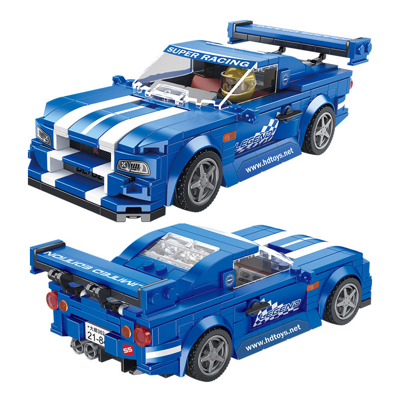 Конструктор Panlos Brick Спорткар Nissan GT-RR36