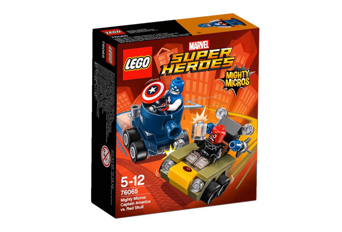 Конструктор LEGO Super Heroes Капитан Америка против Красного Черепа