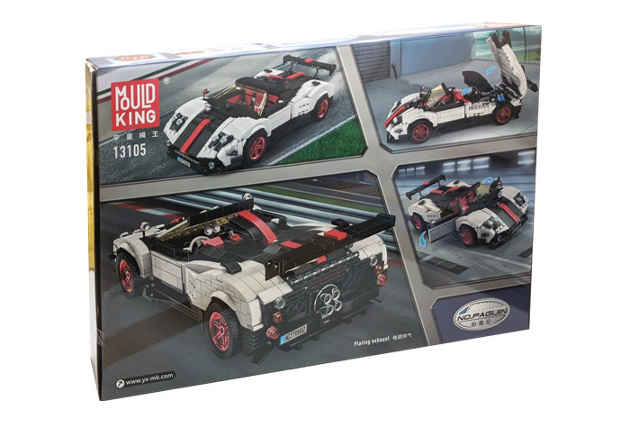 Конструктор Mould King Спорткар Pagani Zonda Cinque Roadster