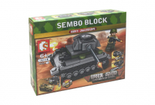 Конструктор Sembo Block Советский легкий танк Т-26