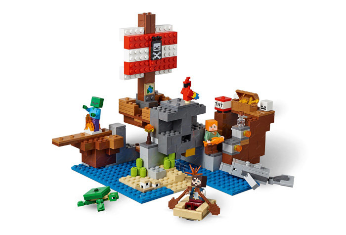Конструктор аналог LEGO 21152 Приключения на пиратском корабле