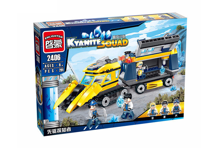 Конструктор Qman (Enlighten Brick) Передвижная лаборатория